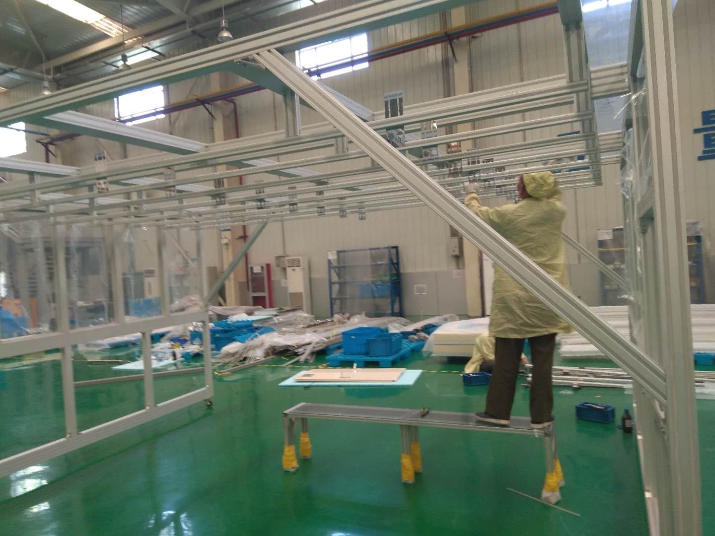 生产线防尘室/无尘操作间 生产线防尘室/无尘操作间