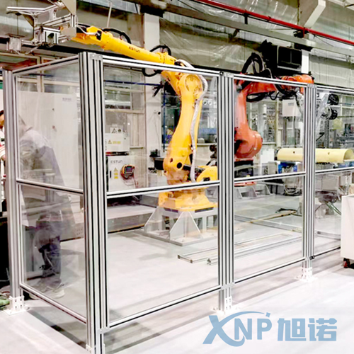 工业铝型材智能机器人安全防护围栏.png